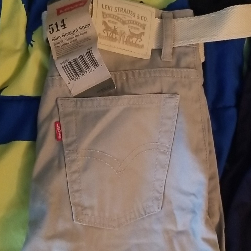 Grey Levi shorts